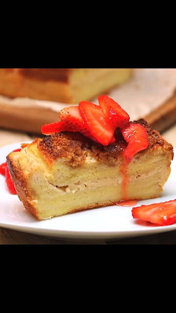 Cream Cheese Stuffed French Toast Loaf [GMG Originals]
