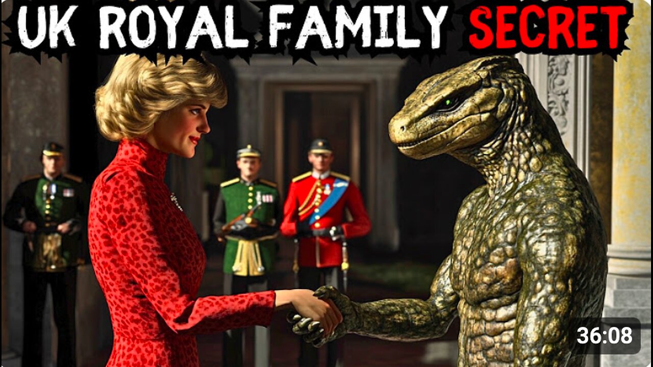 🐍 Princess Diana Knew the Shocking Truth About Reptilians in the UK Royal Family