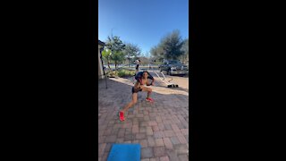 Exercise Technique #4 Bulgarian Bag: 4 spot Adductor Squat