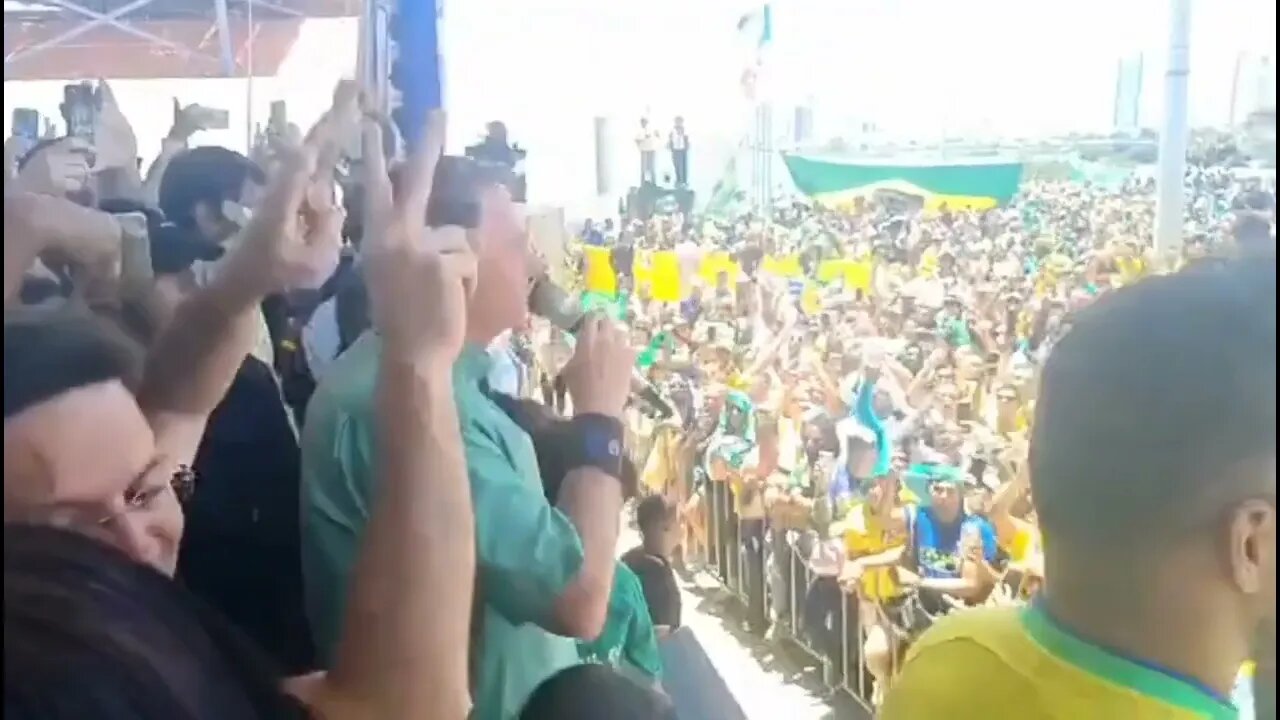 As imagens não deixam m3ntir Bolsonaro dispar0u