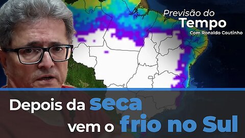 Chuvas depois da seca em algumas regiões do Sul e queda nas temperaturas