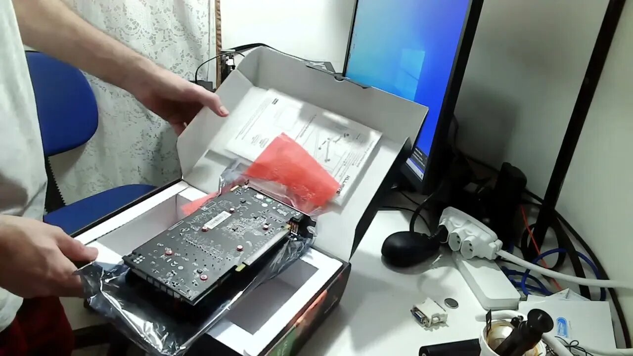 Unboxing, impressões e testes iniciais da Placa de vídeo Kllisre R9 370 4G (HD 7850).