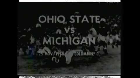 1950-11-25 Ohio State vs Michigan