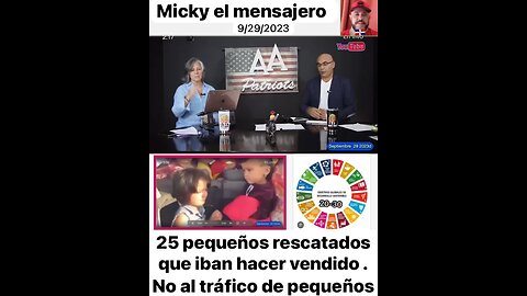 RESCATAN 25 Niños que iban hacer vendido Aliesky y Amelia informan