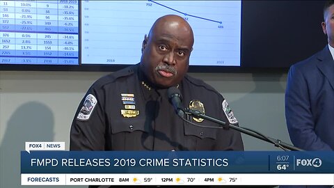 Fort Myers Police Chief delivers crime statistics