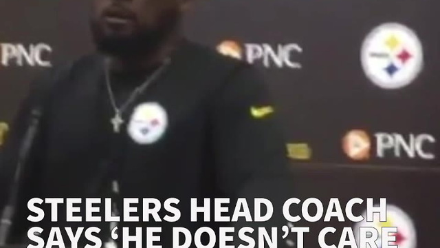 Steelers Head Coach Says 'He Doesn't Care About Politics' Amid Anthem Protests