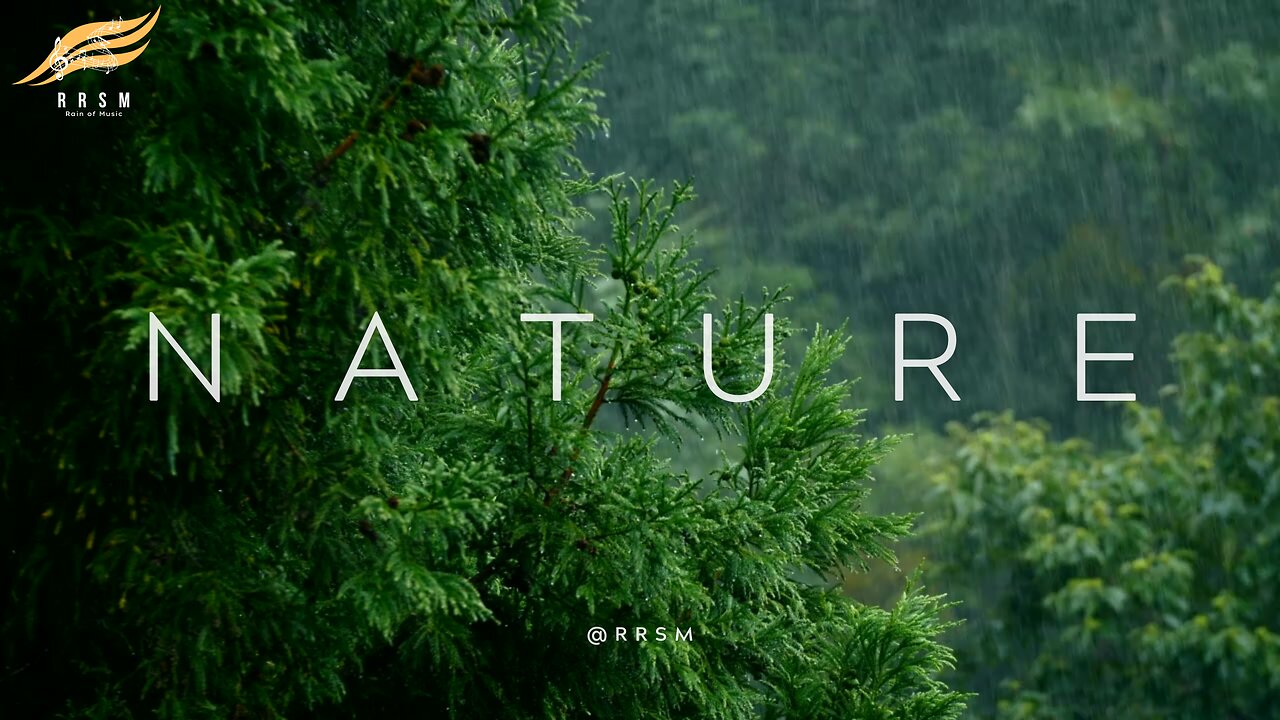 Peaceful Piano & Soft Rain: 3 Hours of Relaxing Music for Stress Relief & Sleep | RRSM