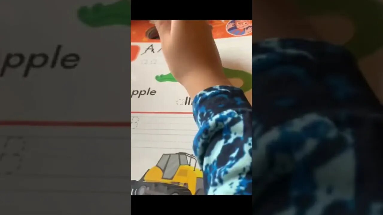 Blippi Color Book Missing Letters? 😧 #shorts