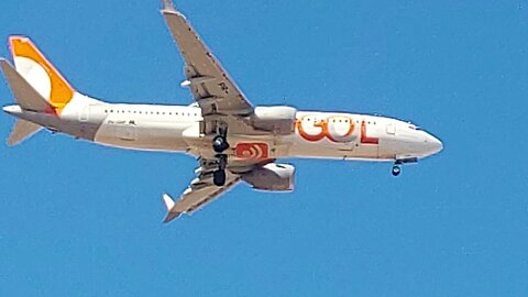 Boeing 738 MAX 8 PR-XMP coming from São Paulo to Fortaleza