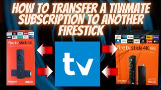 HOW TO TRANSFER YOUR TIVIMATE COMPANION PREMIUM SUBSCRIPTION TO ANOTHER FIRESTICK!!