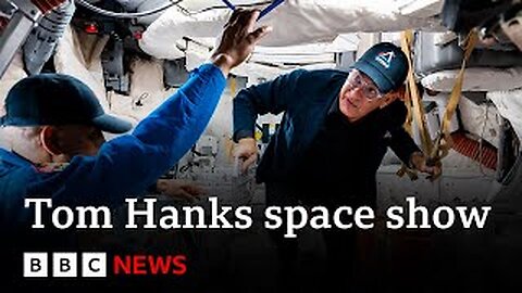 Tom Hanks spent days with Nasa astronautsfor space show - BBC News