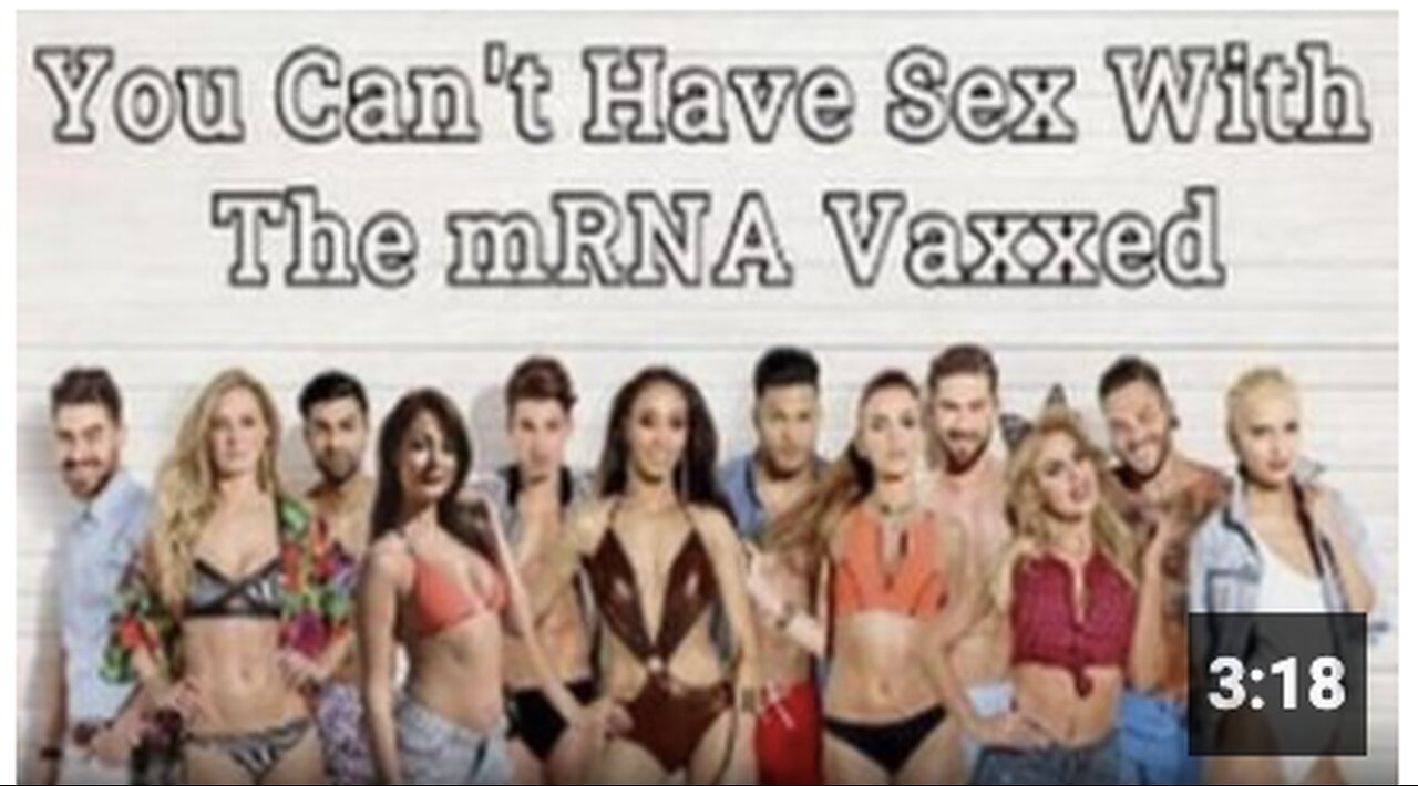 YOU CAN'T HAVE SEX WITH THE MRNA VACCINATED - WOMEN AND MEN LYING ABOUT BEING VAXXED