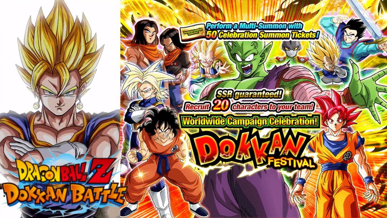 DBZ Dokkan Battle: WWC Dokkan Festival Ticket Banner Summons