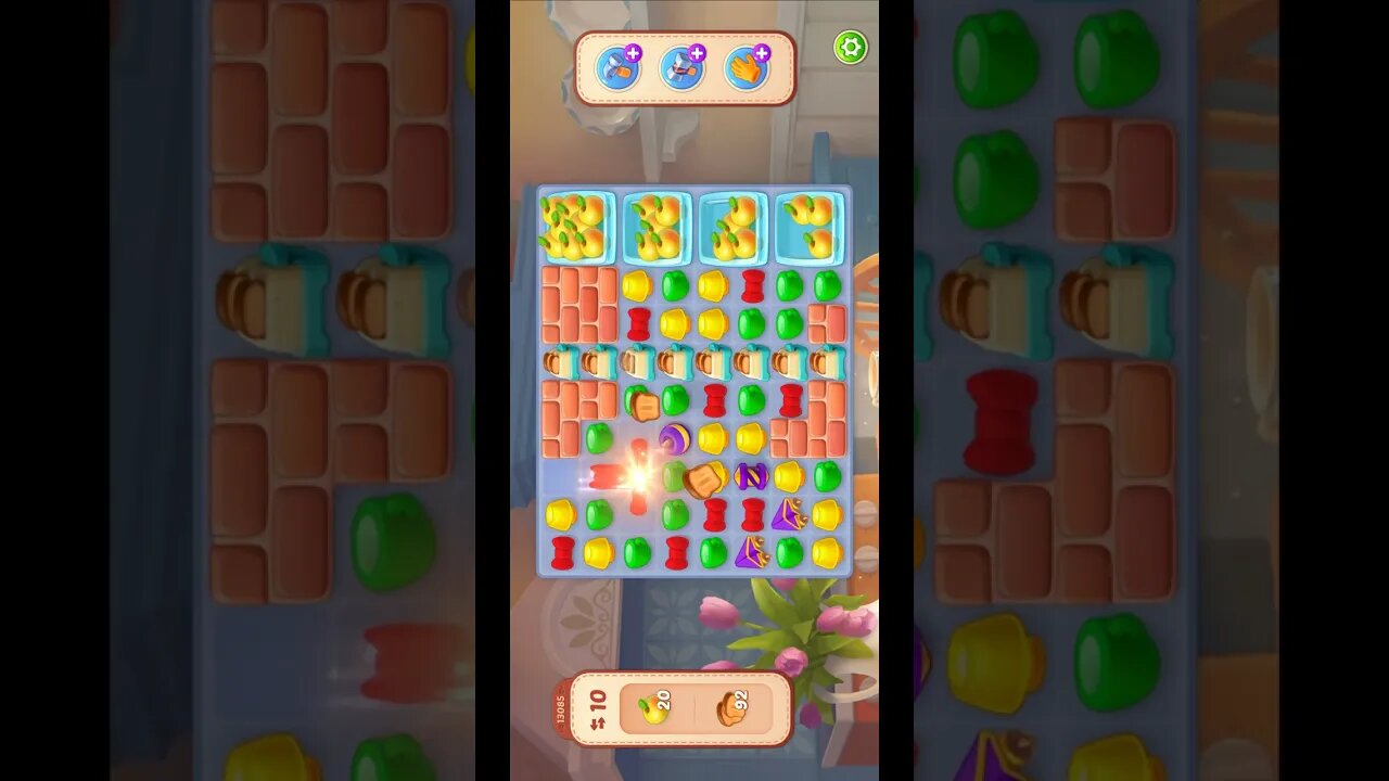 Shorts Playrix Homescapes Gameplay Walkthrough Level 13085-010