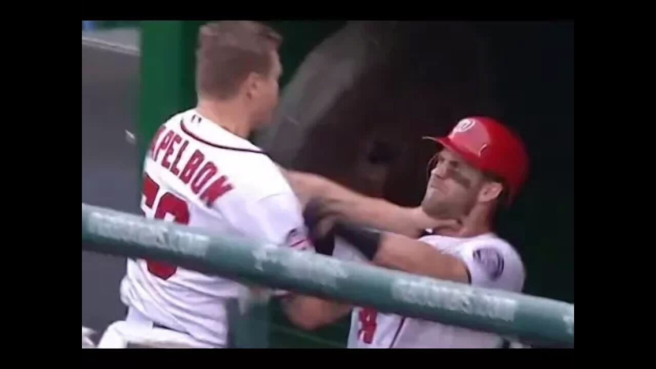 MLB TEAMMATE FIGHTS (HD)