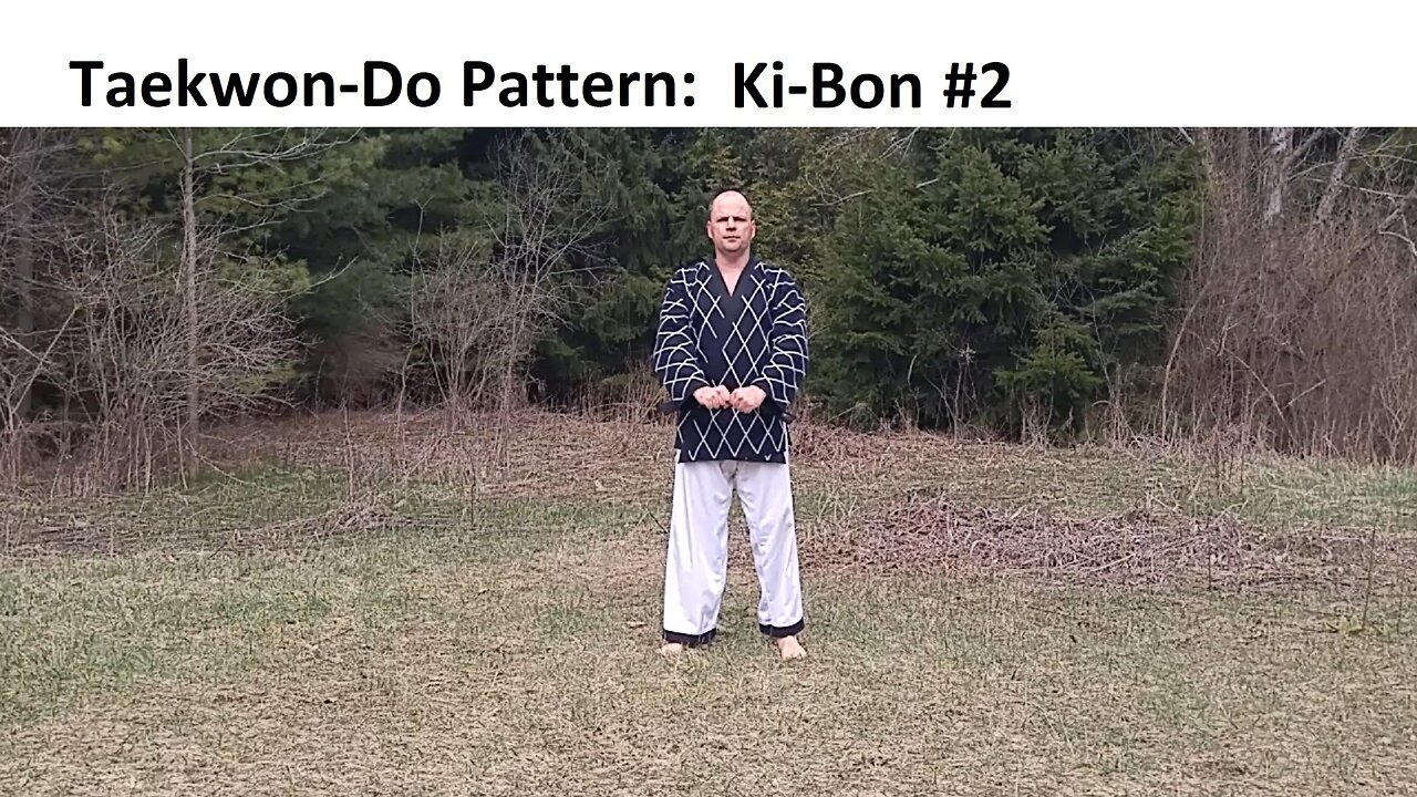 Baehr Taekwondo: Pattern 02 - Ki-Bon - 2 (2024-04-14) - Final