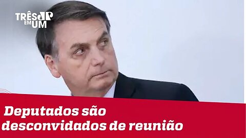 Bolsonaro desconvida deputados do PSL de reunião sobre novo partido