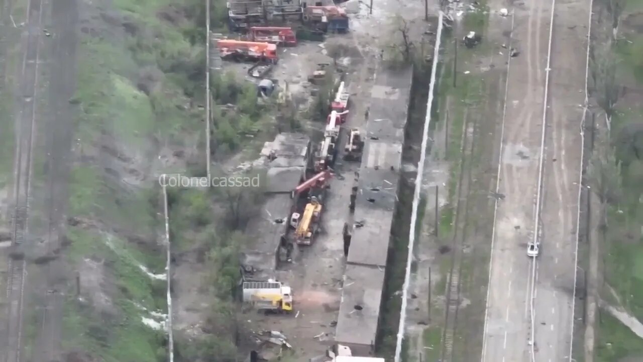 drone of the Ministry of Internal Affairs of the DPR to search for targets on the enemy at Azovstal