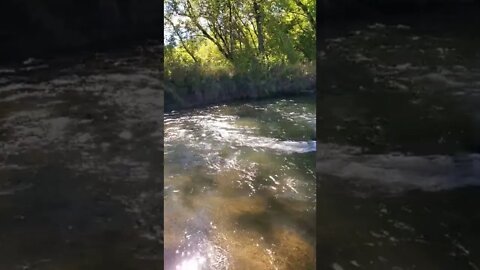 beautiful river rapids.