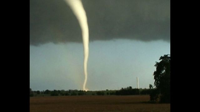 Tornado Destroys House