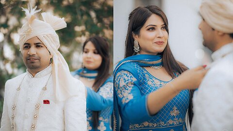 Vivek + Priyanka || 4K Best Wedding Highlight 2023 || Punjab || @aaphotography