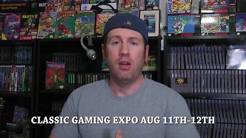 Classic Gaming Expo! We will be going and be there and stuff