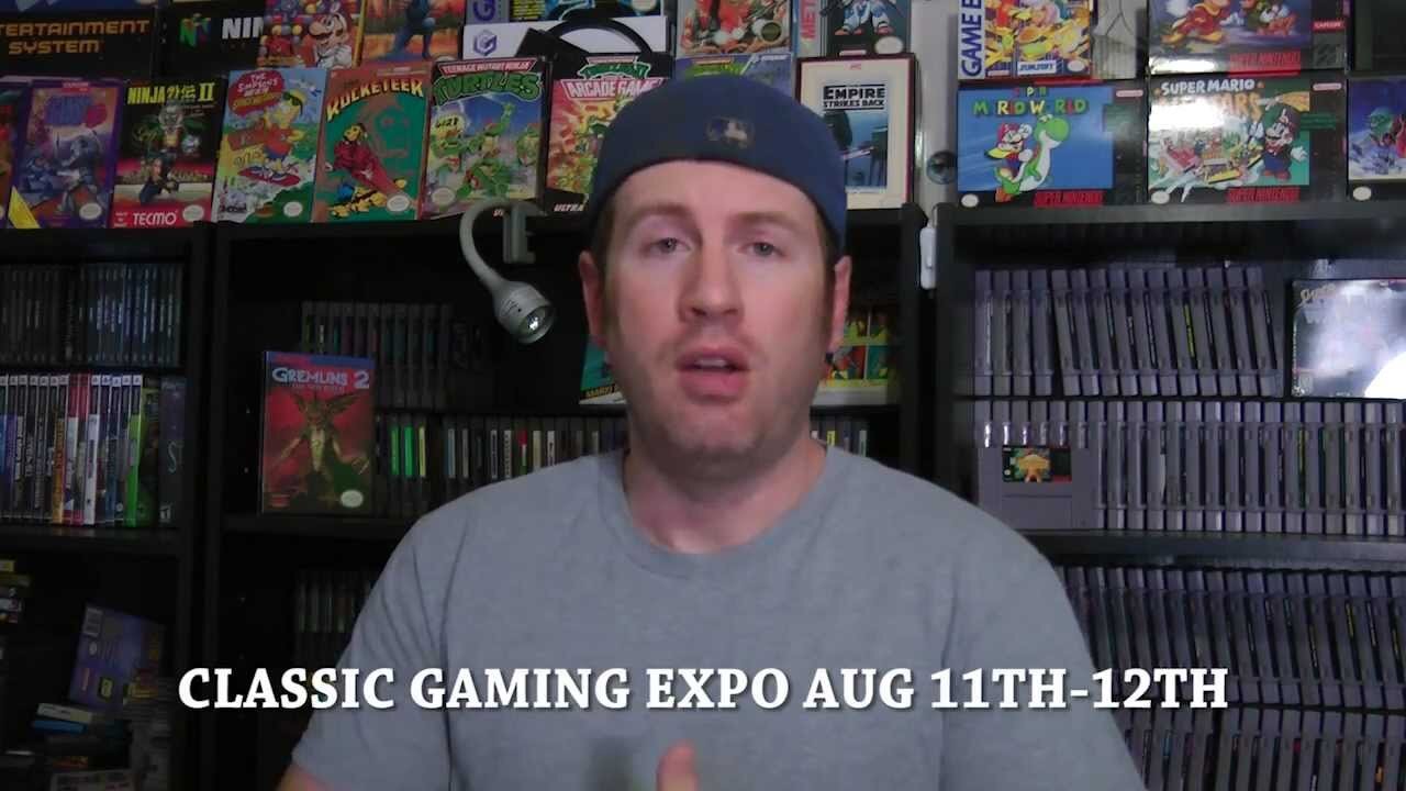 Classic Gaming Expo! We will be going and be there and stuff