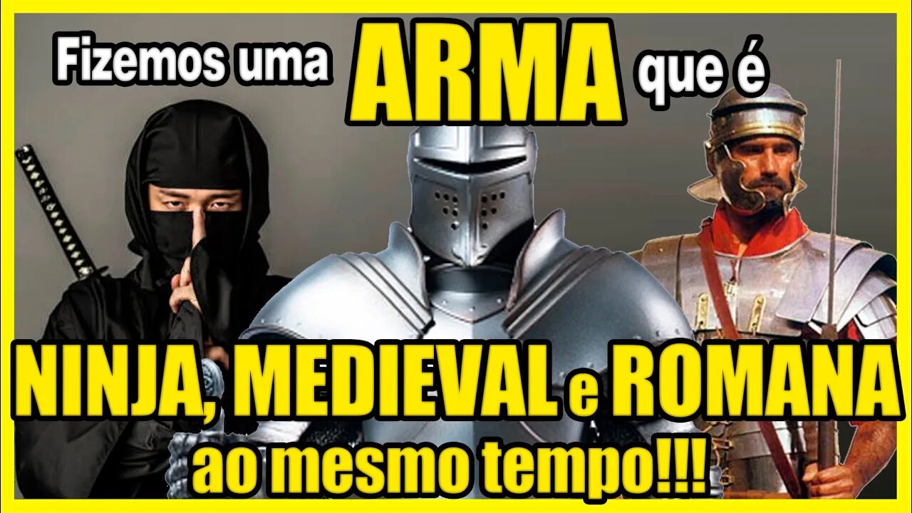 Medieval, NINJA, Romana E usada pela POLÍCIA!