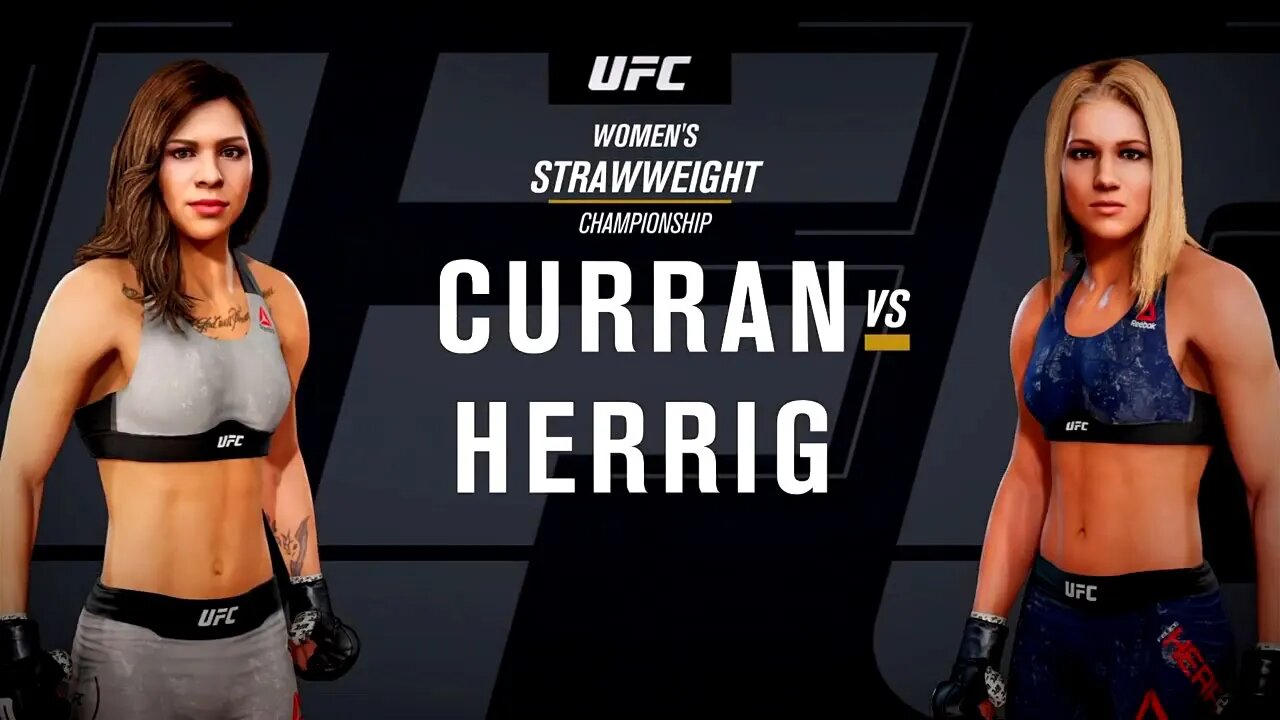 EA Sports UFC 3 Gameplay Felice Herrig vs Kailin Curran