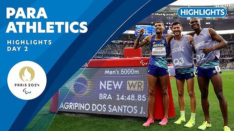 ️Para Athletics Highlights Day 2 Paris 2024 Paralympic Games