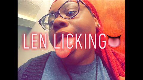 ASMR | Len licking for sleep😴