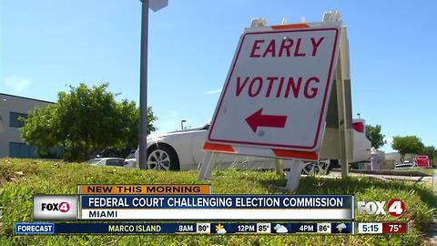 ACLU, others sue Trump voting commission in Florida