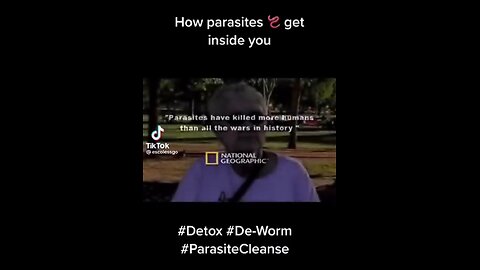 HOW PARASITES GET INSIDE YOU