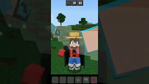 One piece no universo do minecraft!!! #viral #minecraft #shorts