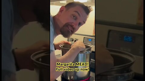 Margarita MEAD! Full video up now! Inspired by Mexico! #mead #alcohol #honeywine #homebrew #mexico