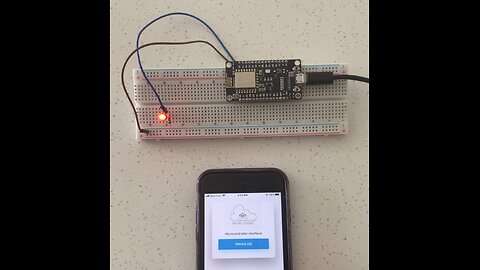 A Simple IoT System to Control an LED from a Web Application