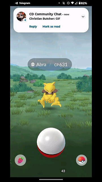 abra flees this time