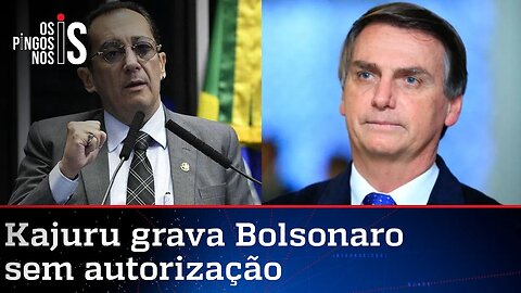 Kajuru divulga conversa com Bolsonaro e agora pode responder no Conselho de Ética