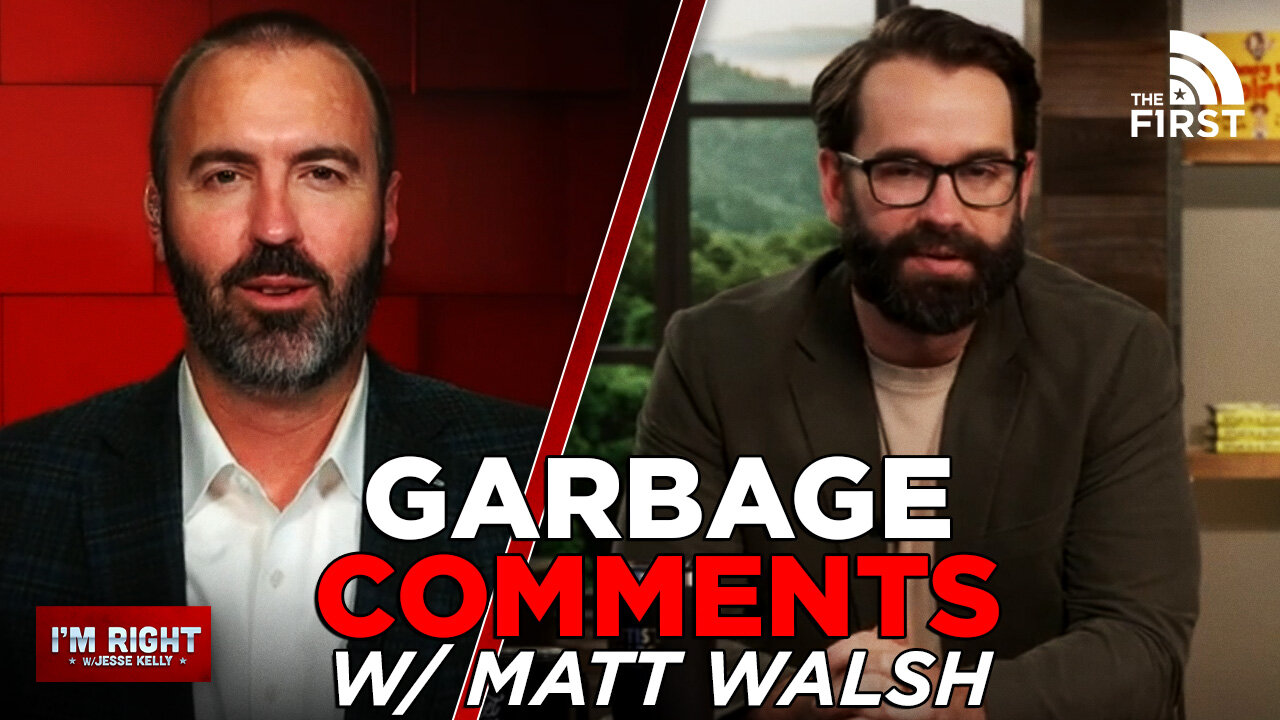 Matt Walsh Rips Kamala, Biden & Media Over 'Garbage' Comments