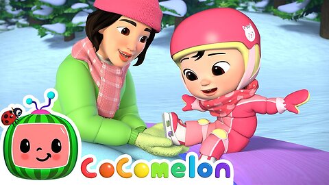 Cece's Ice Skating Song | CoComelon Nursery Rhymes &amp; Kids Songs