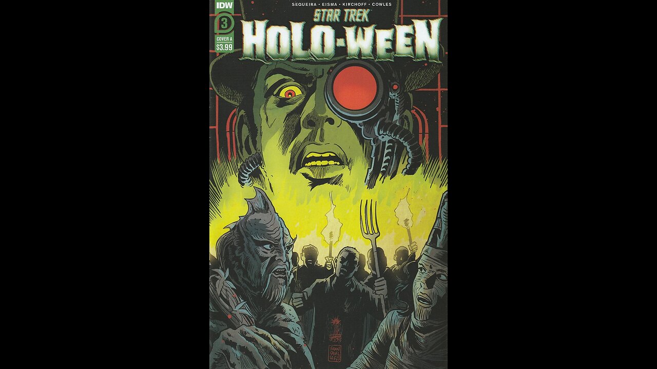 Star Trek: Holo-Ween -- Issue 3 (2023, IDW) Comic Book Review