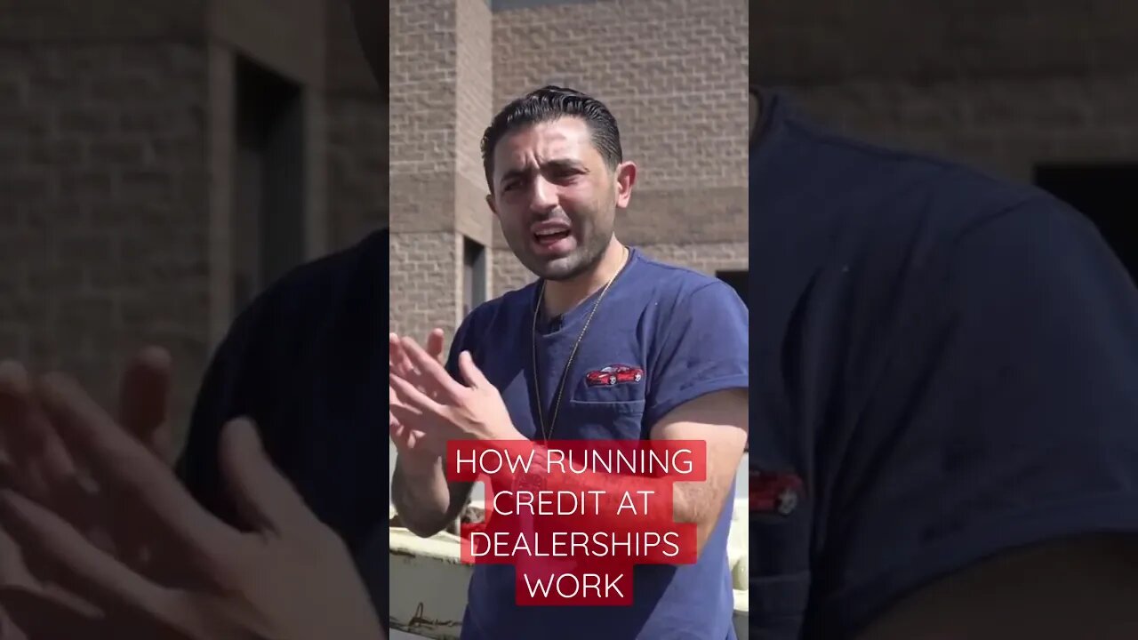 How running your credit while car shopping works. #shorts #carbuyingtips