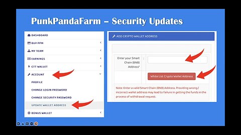 PunkPandaFarm Security Update