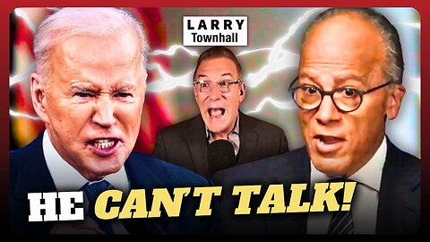 Biden RAGES & BABBLES During CRITICAL NBC Interview, Lester Holt STUNNED by Biden's Incompetence!