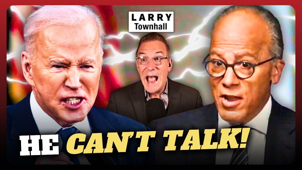 Biden RAGES & BABBLES During CRITICAL NBC Interview, Lester Holt STUNNED by Biden's Incompetence!
