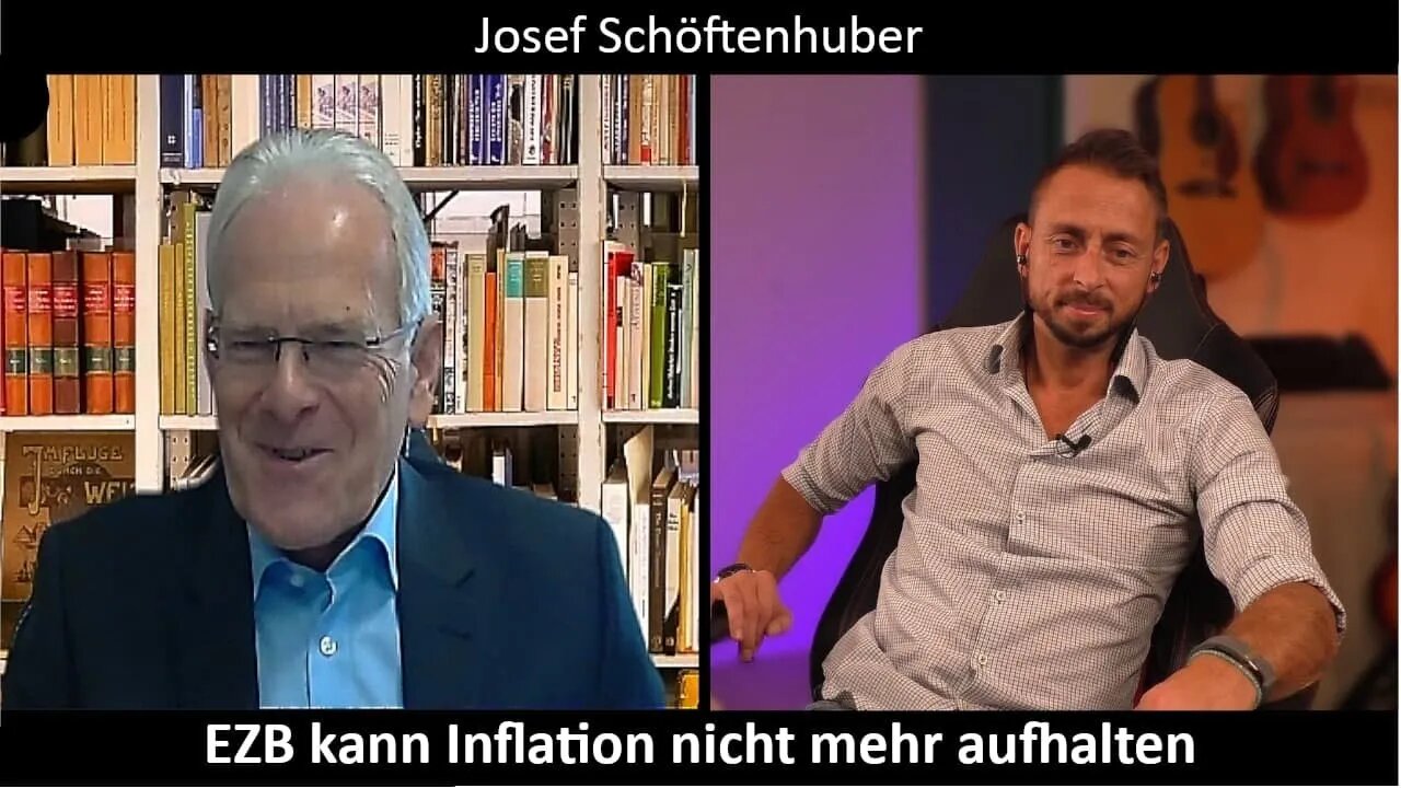 EZB kann Inflation nicht mehr aufhalten - Josef Schöftenhuber - blaupause.tv