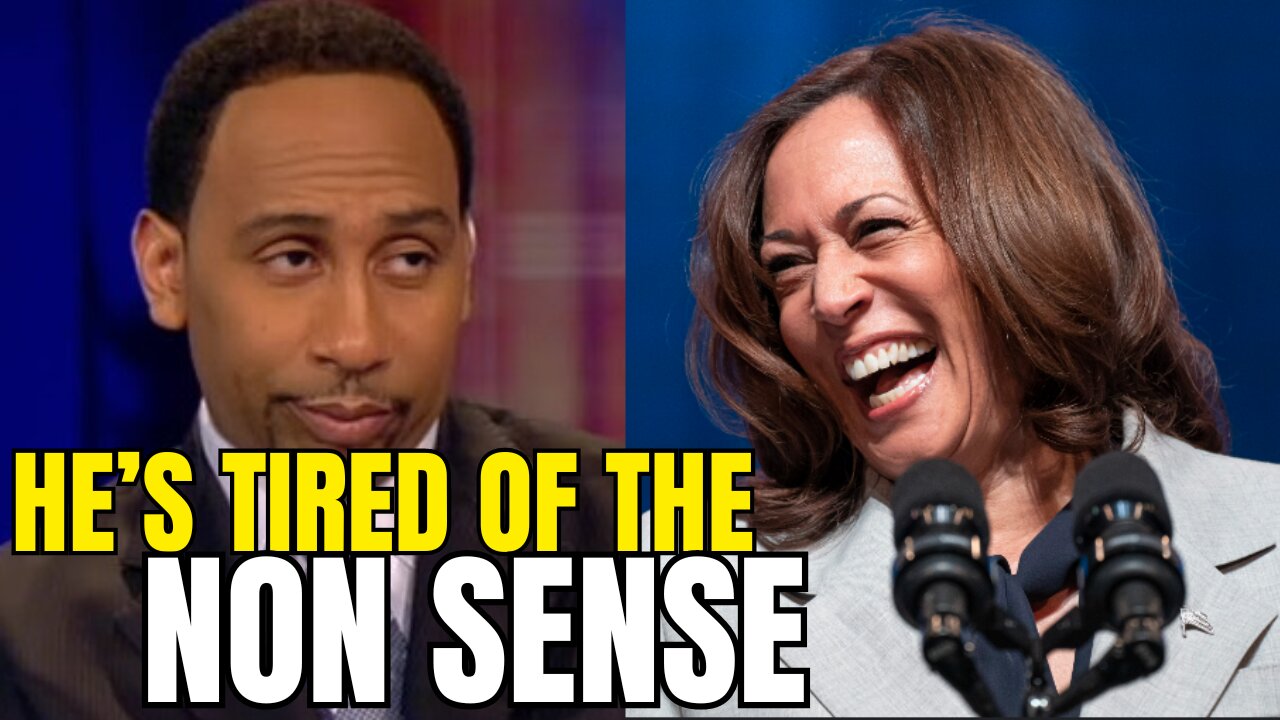 Stephen A Smith Erupts on Kamala Harris For dodging the media and not Active Against Donald Trump