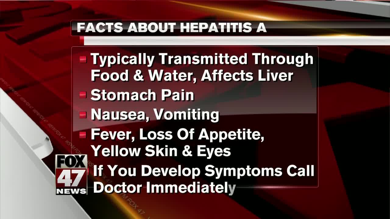 School district employee infected w/ Hepatitis A