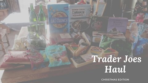 Christmas Prep - Trader Joes Haul