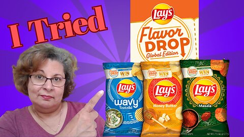 First Time Trying Lay's Global Flavor Drop (All Three)